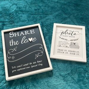 Wedding Signs
